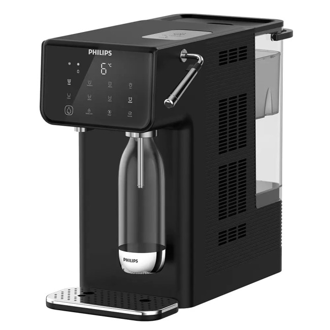 Philips All-in-één Waterstation Heet + Koud + Bruisend ADD5962BK (filtert PFAS) compatibel met BRITA Philips All-in-één Waterstation Heet + Koud + Bruisend ADD5962BK (filtert PFAS) compatibel met BRITA
