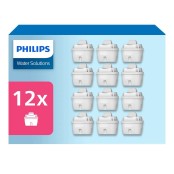 Philips Waterfilter 12-pack (filtert PFAS) compatibel met BRITA Maxtra+ Philips Waterfilter 12-pack (filtert PFAS) compatibel met BRITA Maxtra+