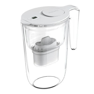 Philips Waterfilterkan 3.4L + 3 Micro X-Clean Waterfilter (filtert PFAS) AWP2953WHT3 Philips Waterfilterkan 3.4L + 3 Micro X-Clean Waterfilter (filtert PFAS) AWP2953WHT3