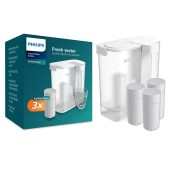 Philips Micro X-Clean Instant Waterfilterkan + Softening+ Waterfilters (3St.) AWP2980WHS3 Philips Micro X-Clean Instant Waterfilterkan + Softening+ Waterfilters (3St.) AWP2980WHS3
