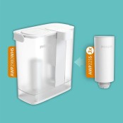 Philips Micro X-Clean Instant Waterfilterkan + Softening+ Waterfilters (3St.) AWP2980WHS3 Philips Micro X-Clean Instant Waterfilterkan + Softening+ Waterfilters (3St.) AWP2980WHS3