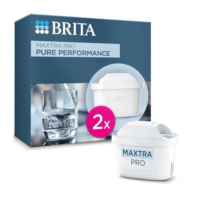 BRITA MAXTRA PRO PURE PERFORMANCE Waterfilter 2-pack (filtert PFAS) BRITA MAXTRA PRO PURE PERFORMANCE Waterfilter 2-pack (filtert PFAS)
