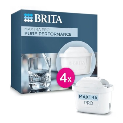 BRITA MAXTRA PRO PURE PERFORMANCE Waterfilter 4-pack (filtert PFAS) BRITA MAXTRA PRO PURE PERFORMANCE Waterfilter 4-pack (filtert PFAS)