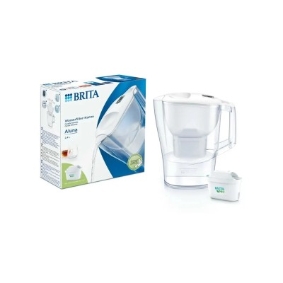 BRITA Aluna Waterfilterkan 2.4L + MAXTRA PRO Waterfilter 1051116 (filtert PFAS) BRITA Aluna Waterfilterkan 2.4L + MAXTRA PRO Waterfilter 1051116 (filtert PFAS)