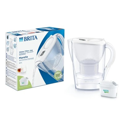 BRITA Marella Waterfilterkan 2.4L + MAXTRA PRO Waterfilter 1051118 (filtert PFAS) BRITA Marella Waterfilterkan 2.4L + MAXTRA PRO Waterfilter 1051118 (filtert PFAS)