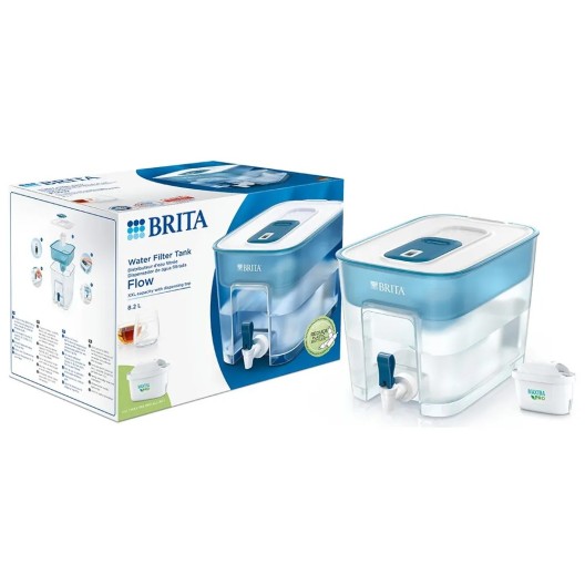 BRITA MAXTRA PRO Waterfilterstation Flow 8.2L Basic Blue 1051126