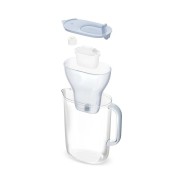 BRITA Style Eco Waterfilterkan 2.4L Poederblauw + MAXTRA PRO Waterfilter 1055740 BRITA Style Eco Waterfilterkan 2.4L Poederblauw + MAXTRA PRO Waterfilter 1055740