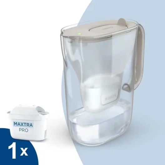 BRITA Style Essential Waterfilterkan 2.4L Zand + BRITA MAXTRA PRO Waterfilter 1057794