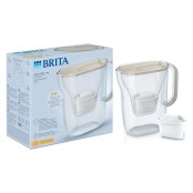 BRITA Style Essential Waterfilterkan 2.4L Zand + BRITA MAXTRA PRO Waterfilter 1057794 BRITA Style Essential Waterfilterkan 2.4L Zand + BRITA MAXTRA PRO Waterfilter 1057794